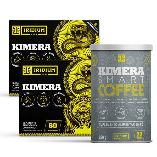 Combo 2x Kimera Thermo + Kimera Smart Coffee - Iridium Labs