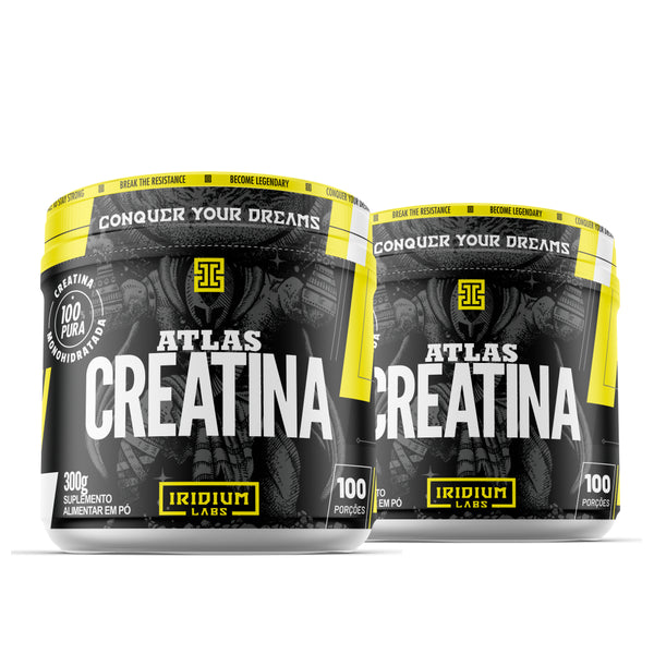 Kit 2x Creatina Atlas 300g - Iridium Labs