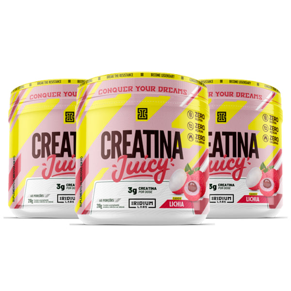 Kit 3x Creatina Juicy - 210g