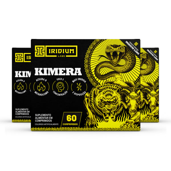 Kit 3x Kimera Thermo - 3 caixas c/ 60 comps cada