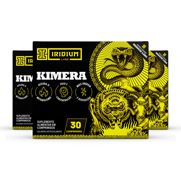 Kit 3x Kimera Thermo 30 Comprimidos - Iridium Labs