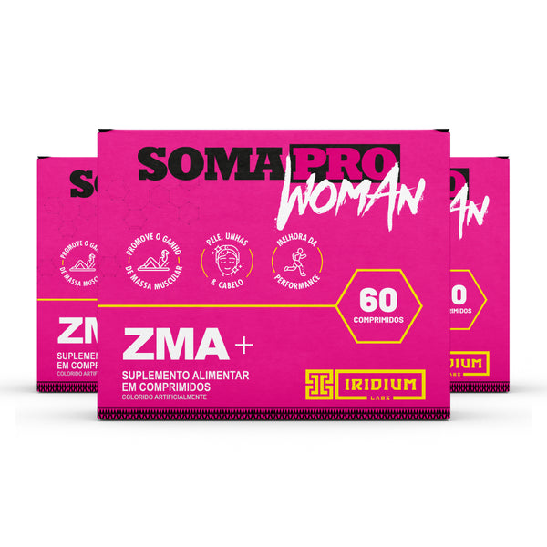 Kit 3x Soma Pro Woman ZMA® Pré Hormonal