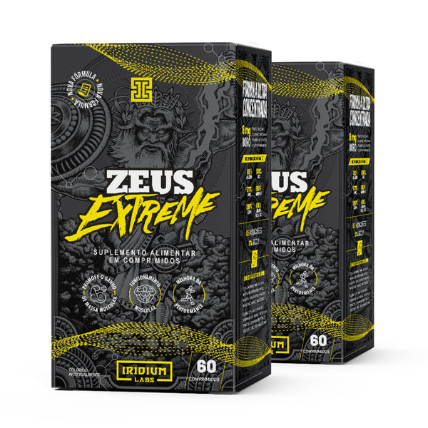 Kit 2x Zeus Extreme Pré-hormonal - 2 caixas c/ 60 comps cada