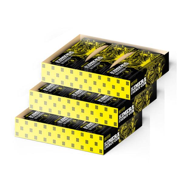 Kit 3x Caixa Kimera Energy Gum 18 unidades - Iridium Labs